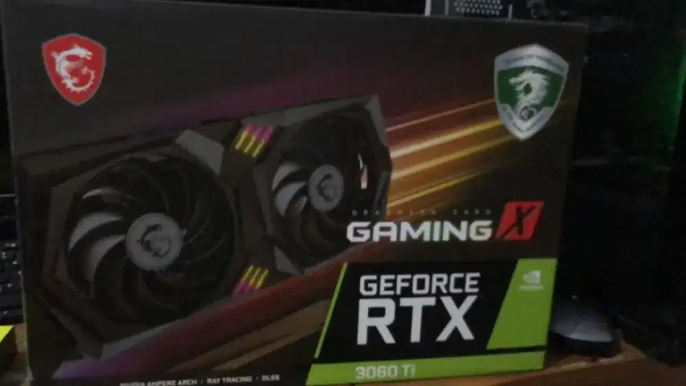vga msi Rtx3060ti 8gb ddr6