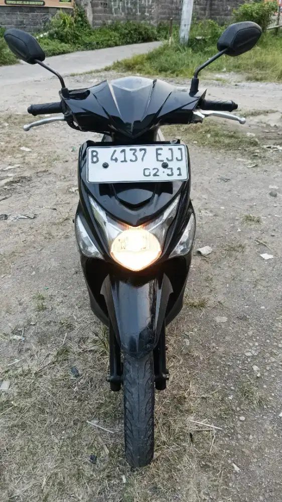 Beat pop stater halus 2016 plat B Depok pajak idup 2027 lengkap