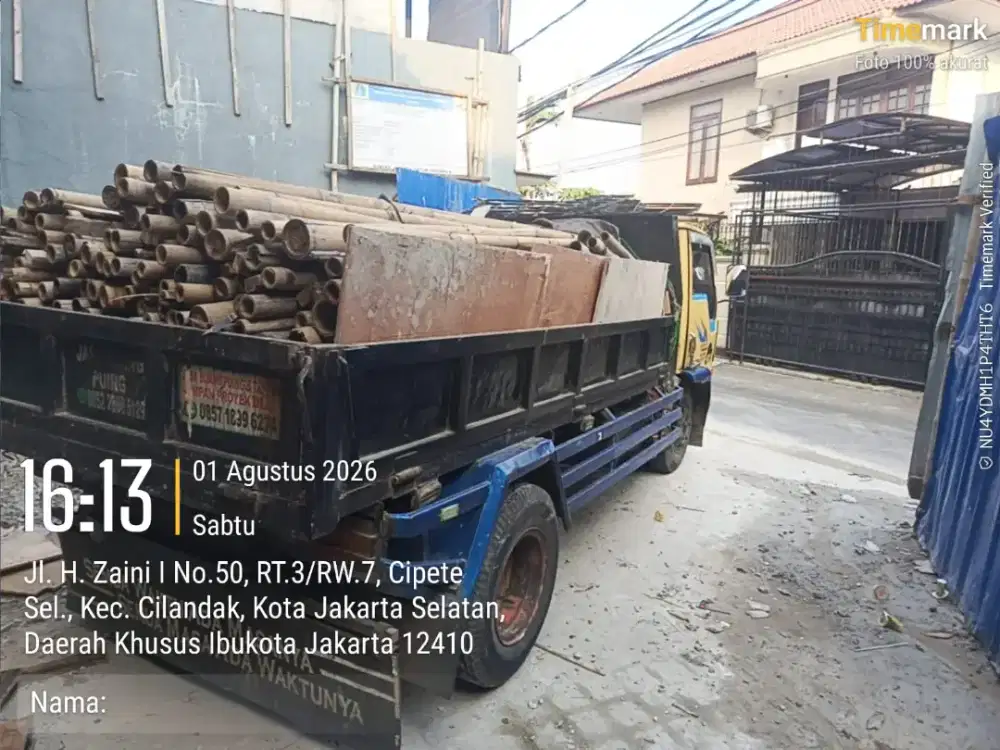 Jasa buang puing sampah