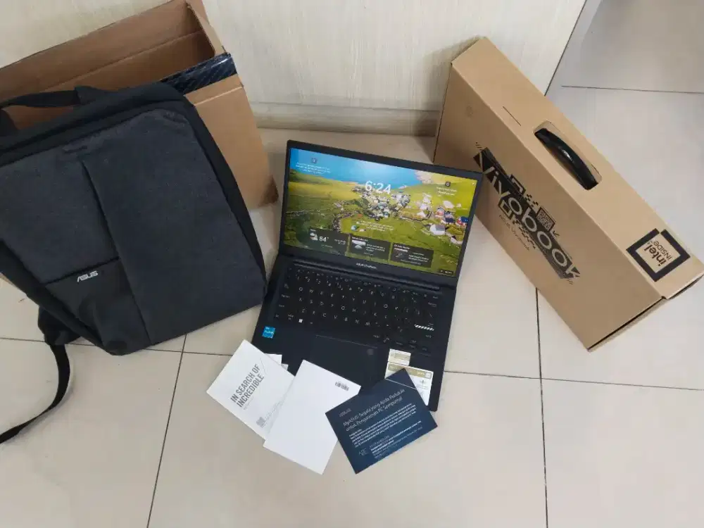Dijual laptop Asus Vivobook GO 14/15 Intel i3 gen 13 second 7Bln Lngkp