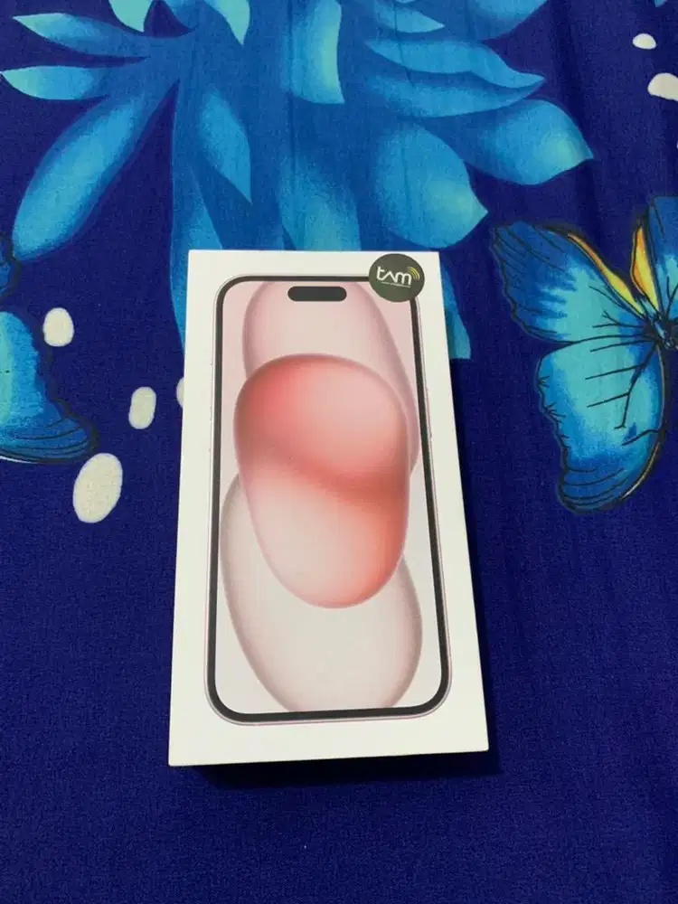 IPHONE 15 PINK 128GB RESMI IBOX Pa/a NEW SEGEL