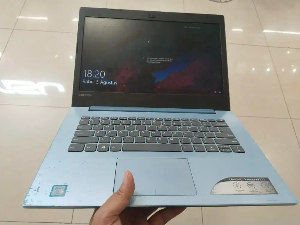 Dijual laptop Lenovo ideapad 320 Intel i3 gen 6 Ram 8GB DDR4 SSD 256GB