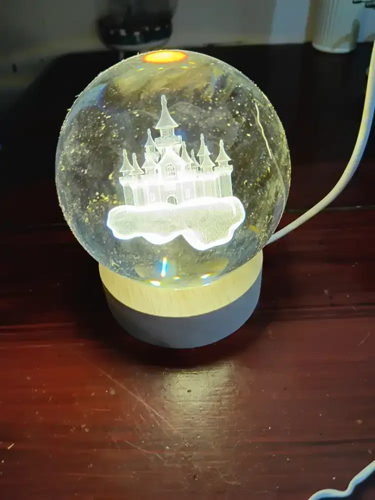 Lampu Tidur Kristal Tidak silau
