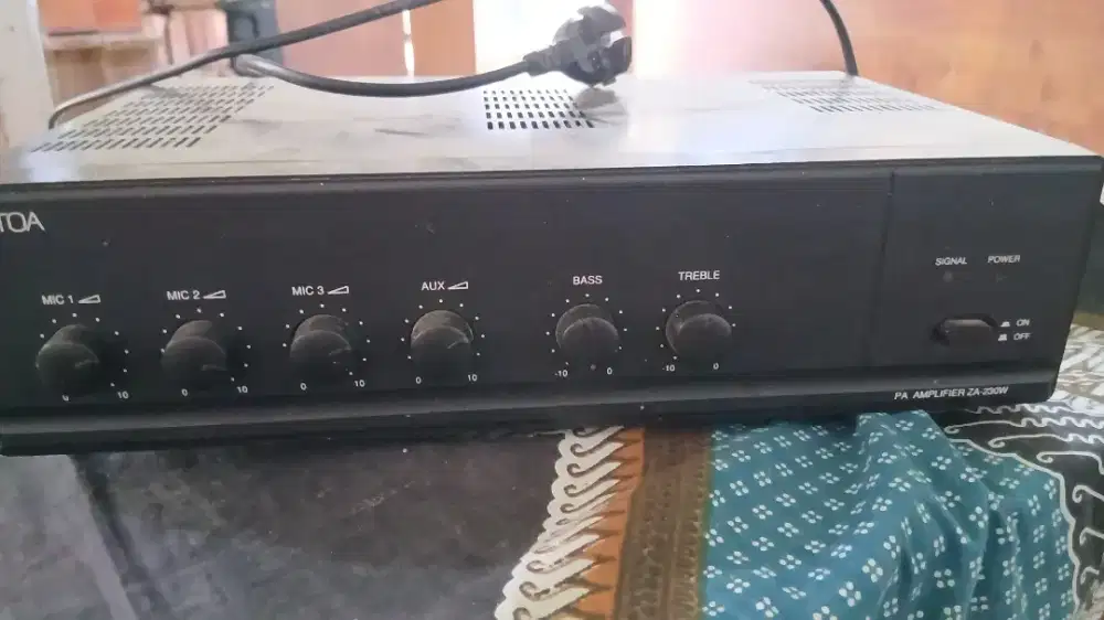Ampli TOA ZA-230W Original 30 Watt Normal Mulus Siap Pakai