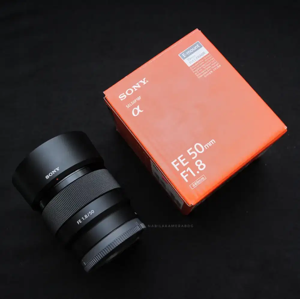 LENSA SONY FE 5OMM F1.8
