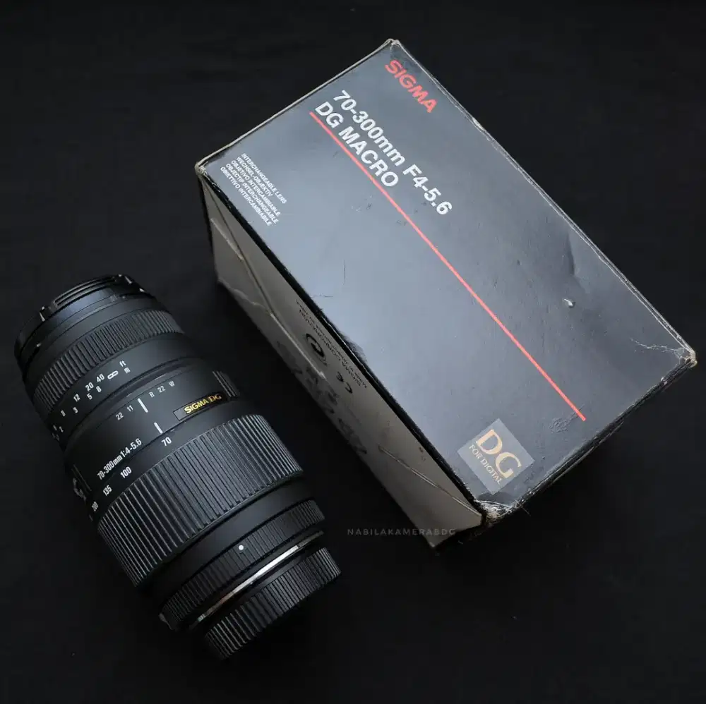 LENSA SIGMA 70-300 UNTUK NIKON