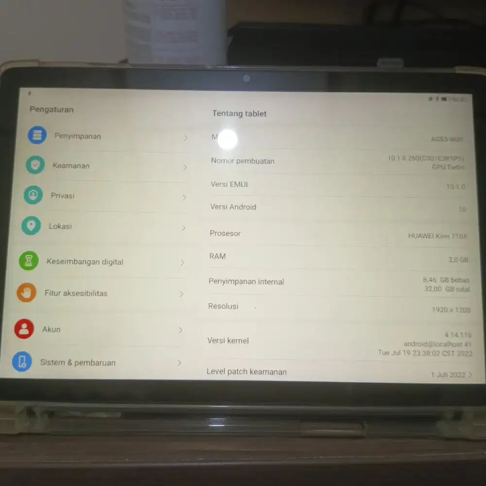 Tablet Huawei MatePad T10s 2GB 32GB 10 Inch FHD WiFi Only Bonus Case