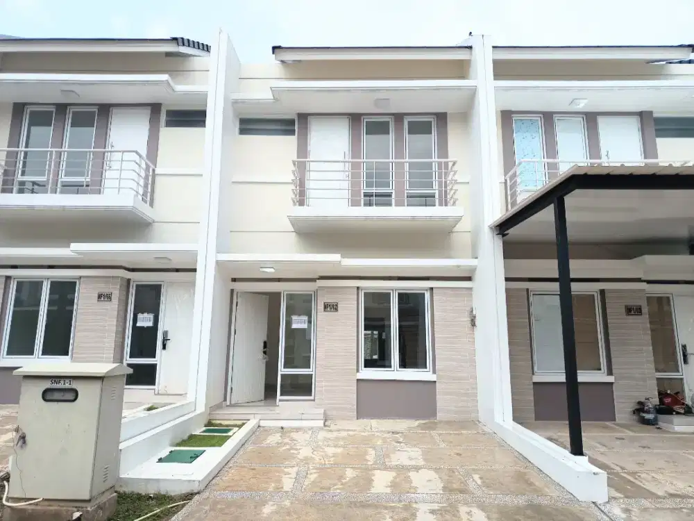 Rumah siap huni hanya selangkah ke stasiun