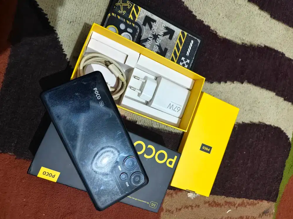poco f5 5g ram 12/256 normal fullset ory nominus lecet pemakean
