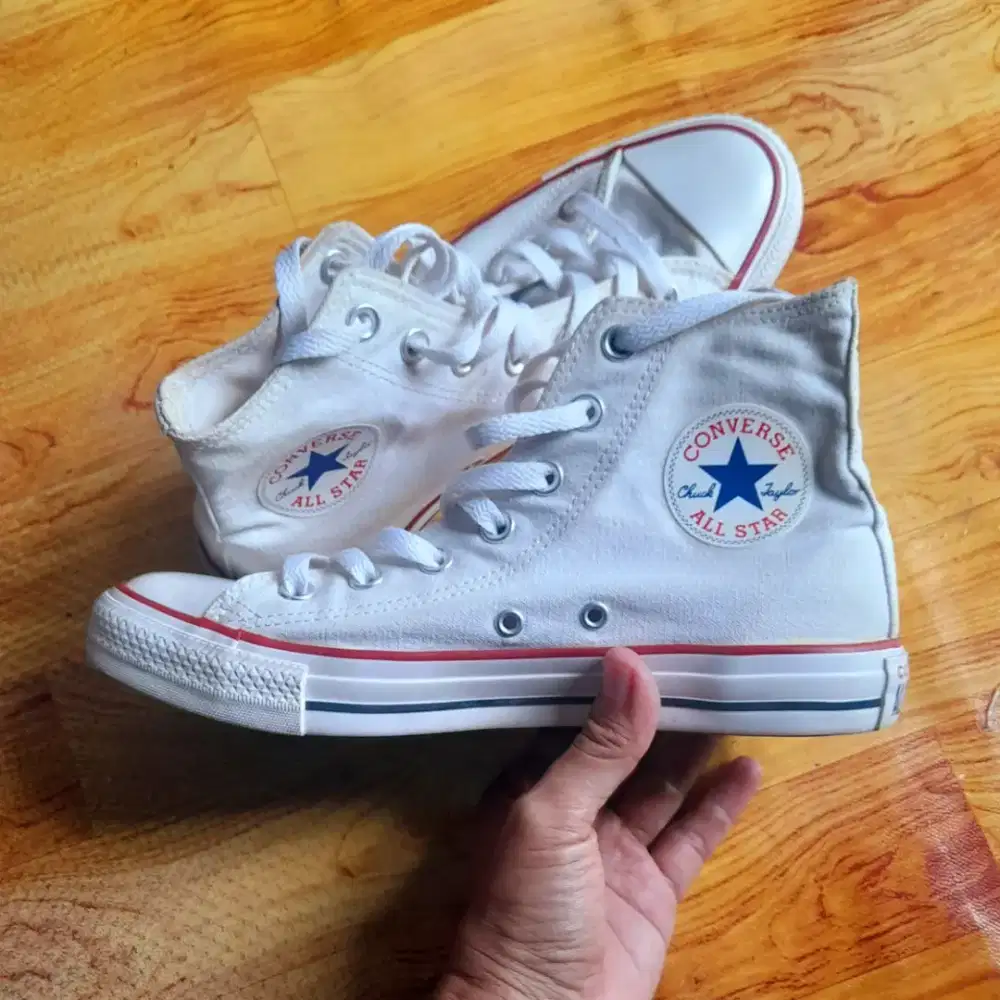 Sepatu Converse CT All Star Hi Optical White | Unisex