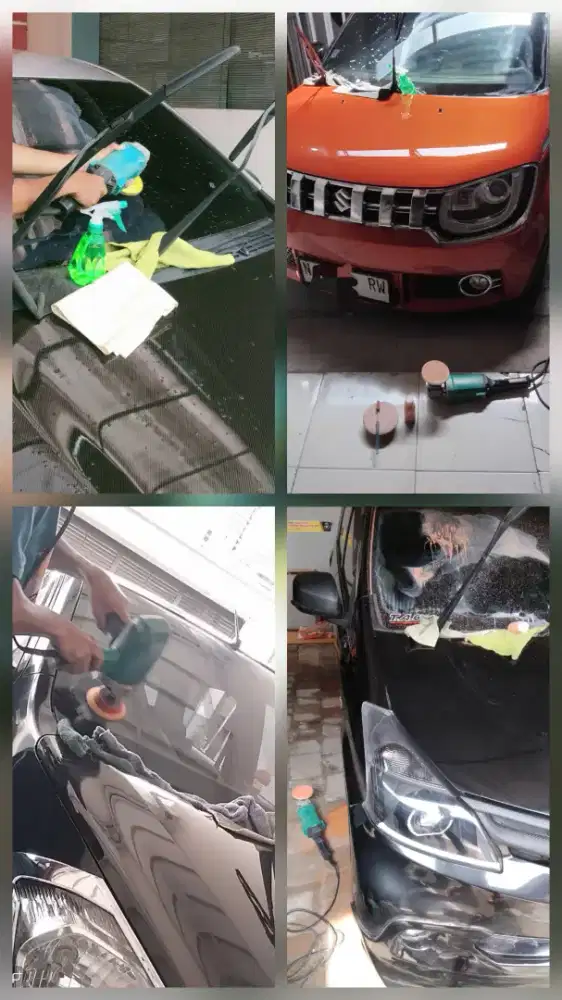 Poles kaca mobil panggilan