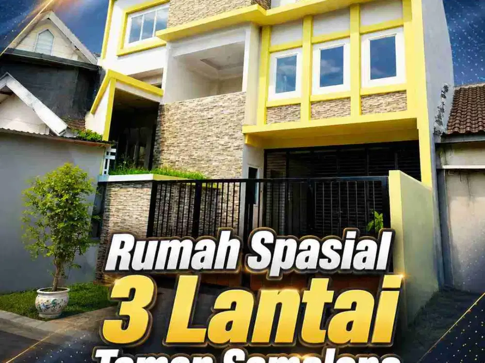 Dijual Rumah 3LT Setengah Metro Tanjung Bunga. SHM