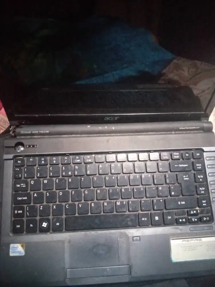 Jual laptop mati/kanibalan Acer aspire 4736+charger