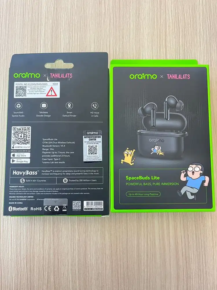 HF TWS Oraimo Otw 324 Tahi Lalat