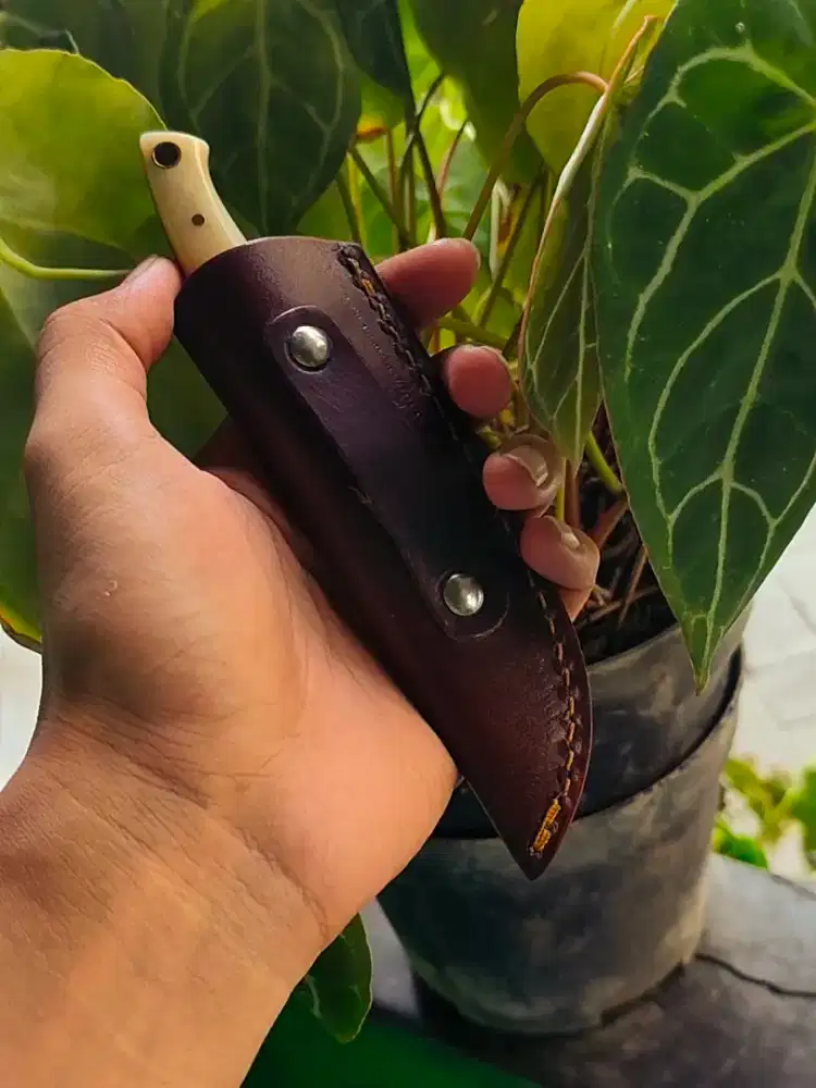 Pisau damascus tajam