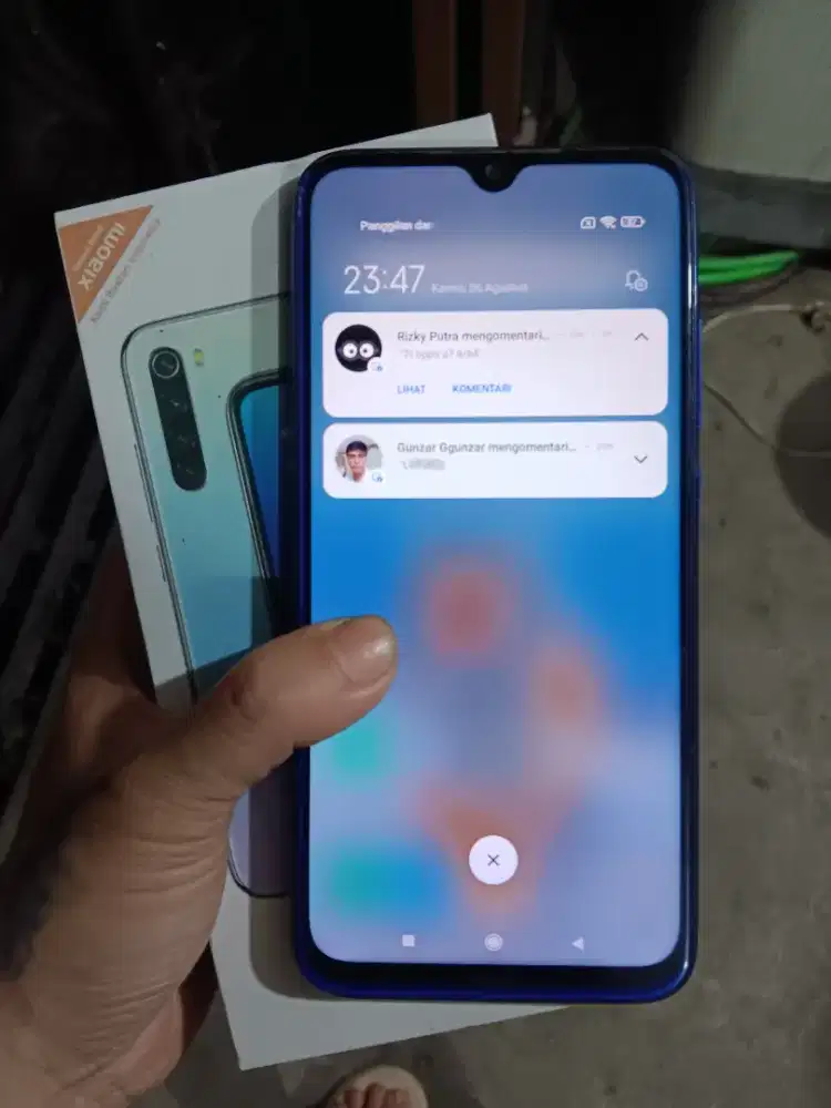 REDMI NOTE 8 RAM 6+2/128