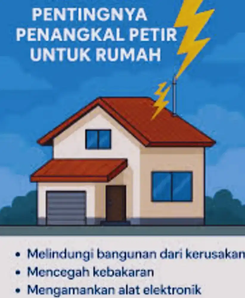 Solusi Pasang Anti Petir Penangkal Petir SNI