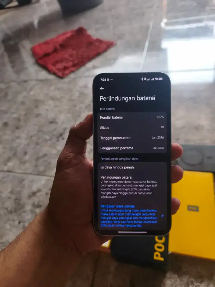 Poco X8 pro max 12/512 GB garansi panjang