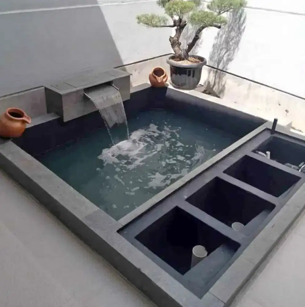 Kolam batu alam bergaransi