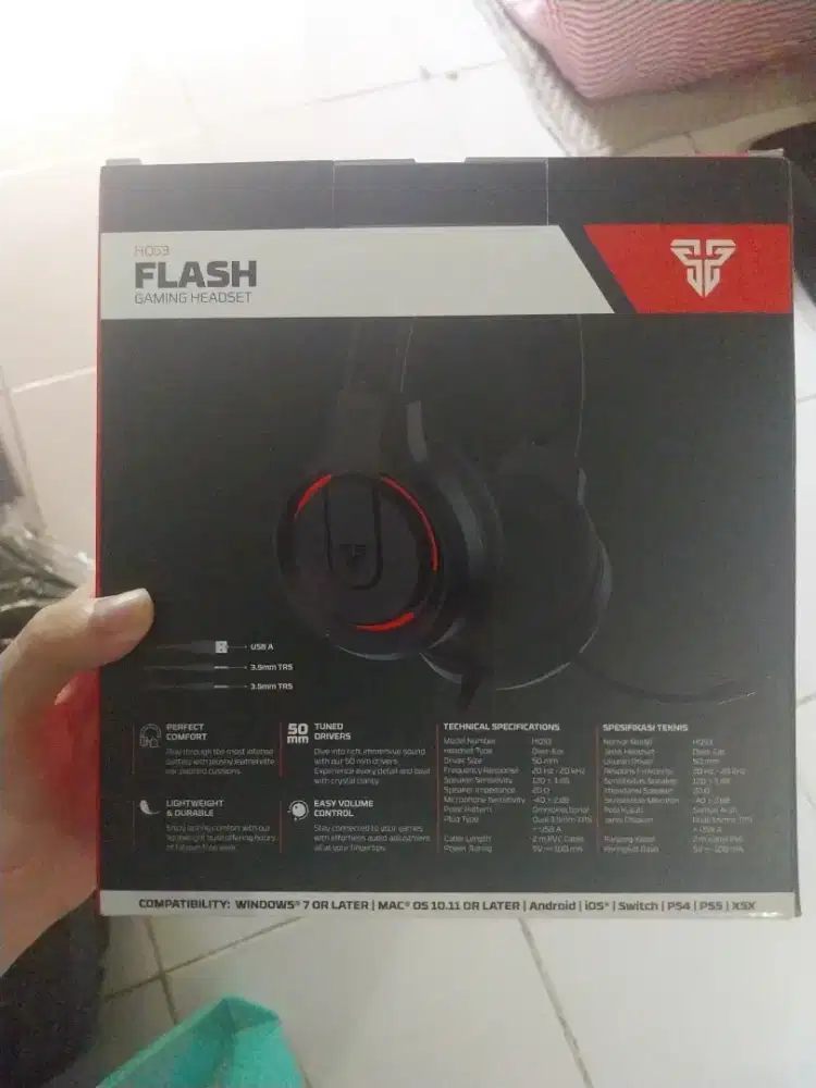 Headphone Fantech Flash HQ53