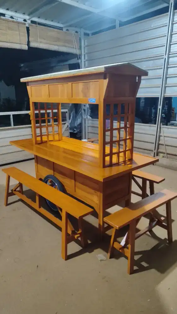 Jual Gerobak Angkringan,Bakso,Mie Ayam,sate,bubur ayam, dlL.