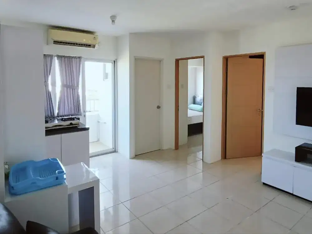 JUAL APARTEMEN EDUCITY PAKUWON CITY 3 BEDROOM DIJADIKAN 2BR  FURNISHED