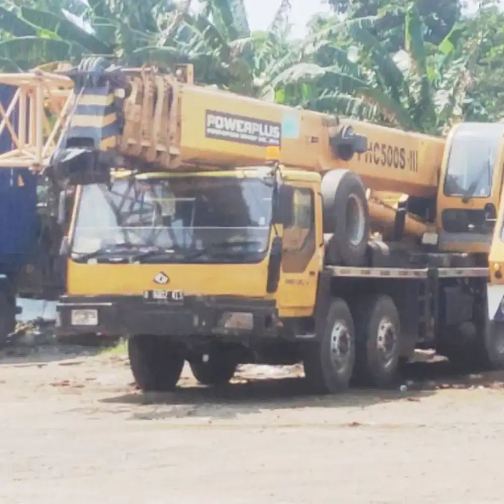 Mobile crane power plus 50 ton tahun 2014