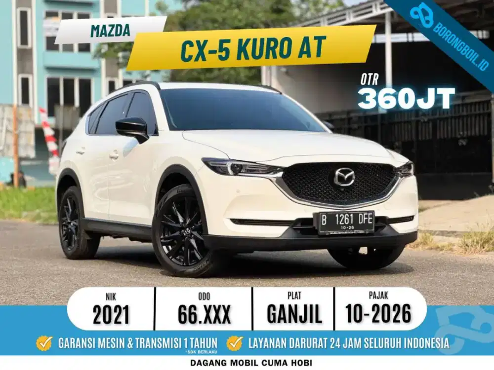 Mazda CX5 Kuro AT 2021 putih