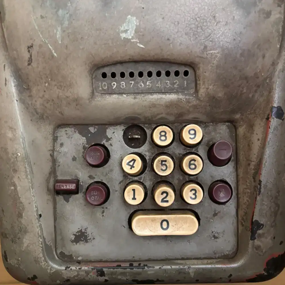 Remington Rand manual adding machine vintage