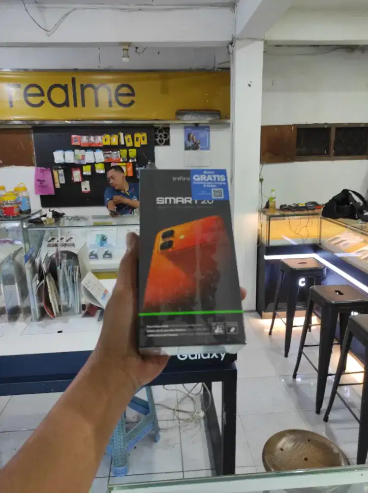[ Fast respon WA ] Infinix Smart 20 4+4/64 Garansi resmi 1thn