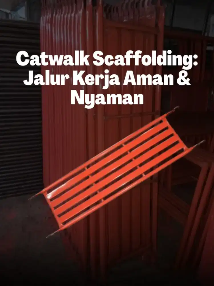 Langsaran pijakan kaki scaffolding