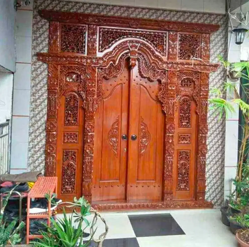 Jual pintu gebyok