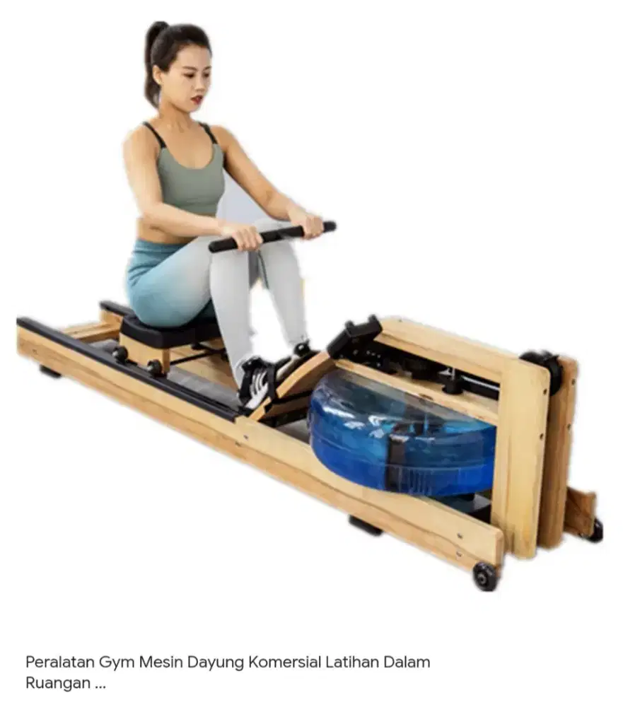 Water Resistance Rowing Machine Premium Comercial
