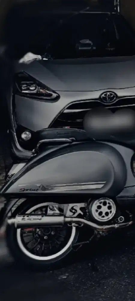 Shijiro m3 long bekas vespa sprint 150