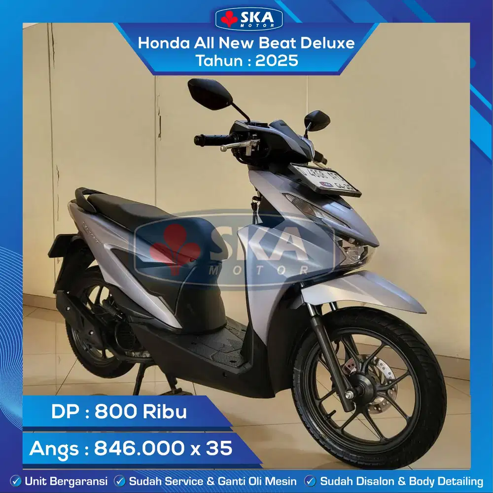 Honda All New Beat Deluxe Tahun 2025