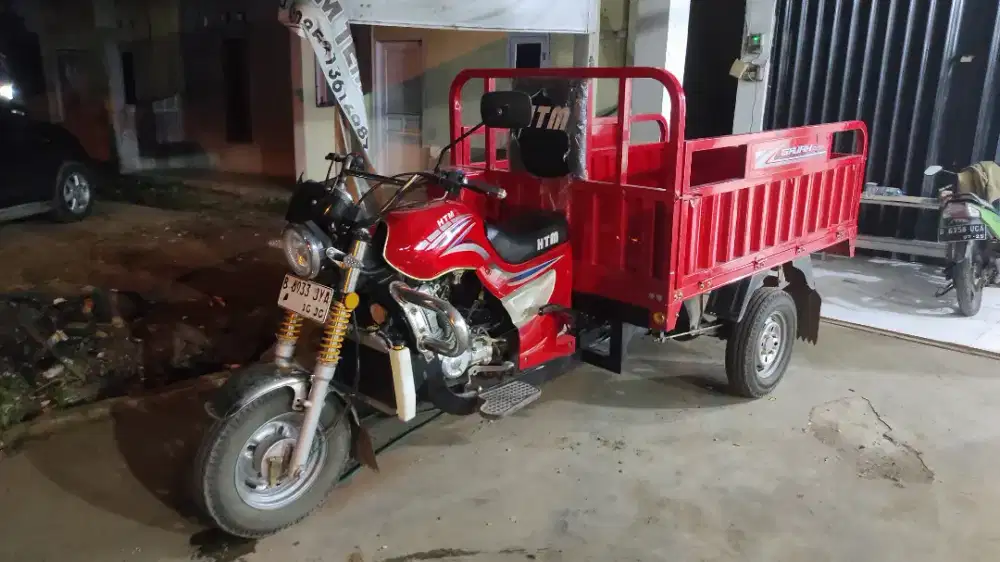Motor Roda 3 HTM Gress, Baru 1 Tahun Pemakaian