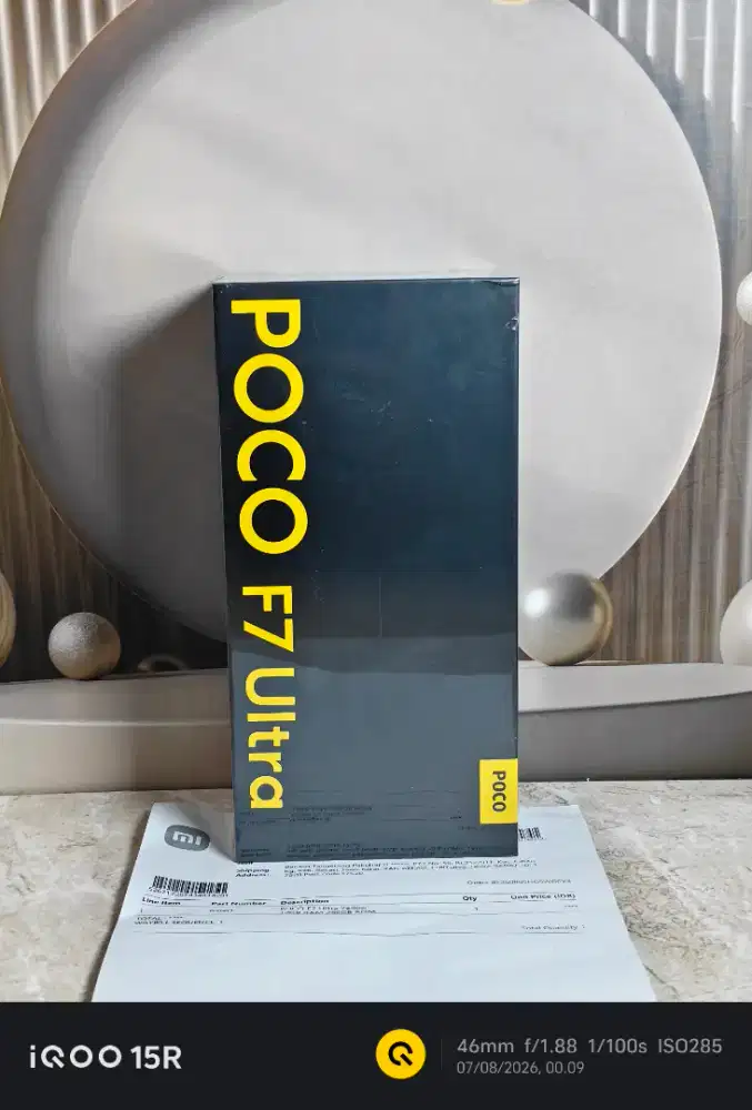 xiaomi poco F7 ultra 12/256gb baru