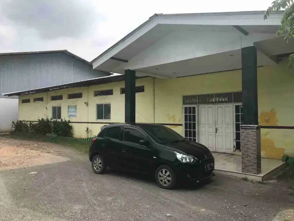 Disewakan Bangunan Gudang ex Aula & Lap. futsal di Kreo, Ciledug, Kota Tangerang