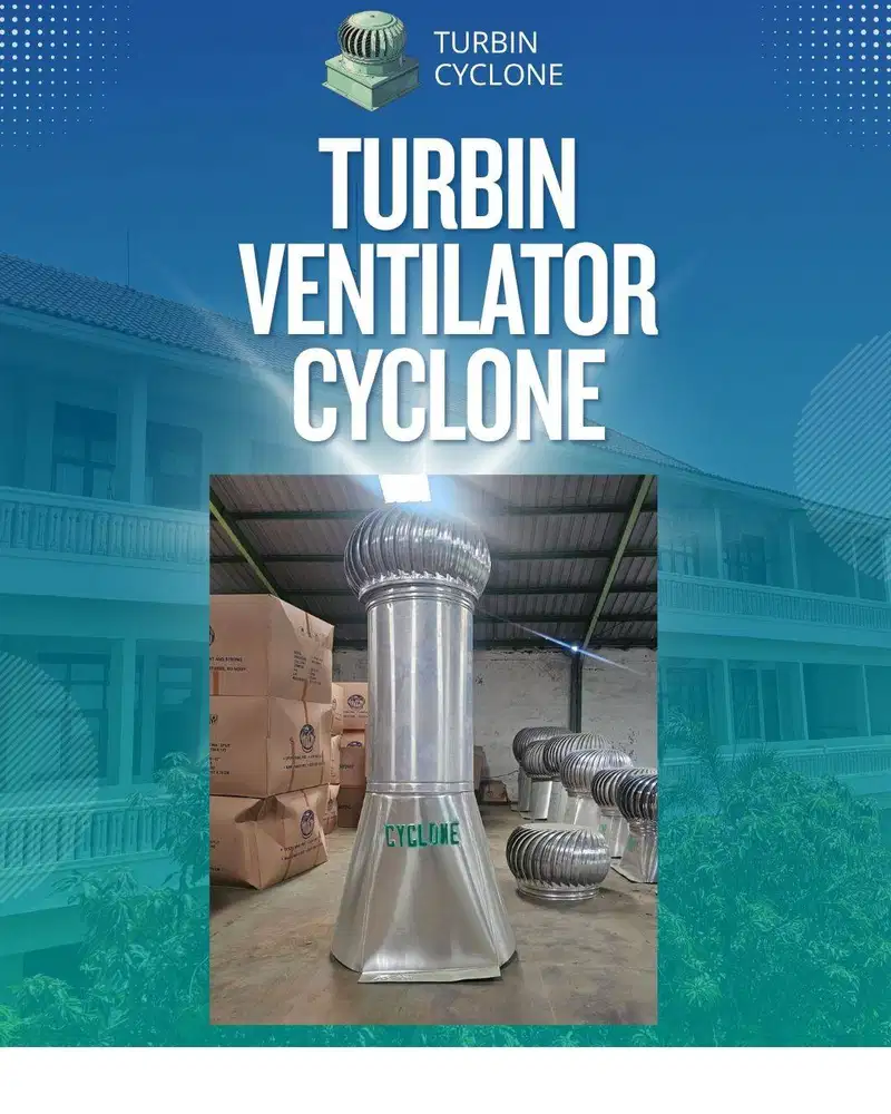 Ventilasi Udara Pasuruan yang Efisien dengan Turbin Ventilator