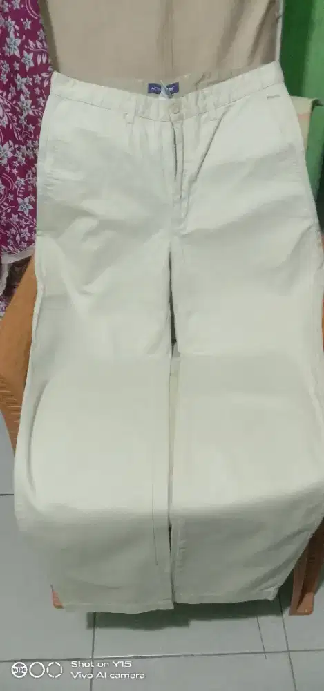 Celana semi jins pria maskulin size 34-35