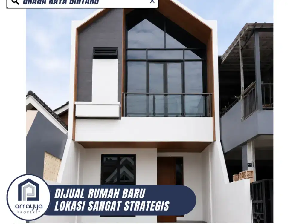 DIJUAL RUMAH CANTIK 2 LANTAI SIAP HUNI LOKASI SANGAT STRATEGIS DI GRAHA RAYA BINTARO (DM85)