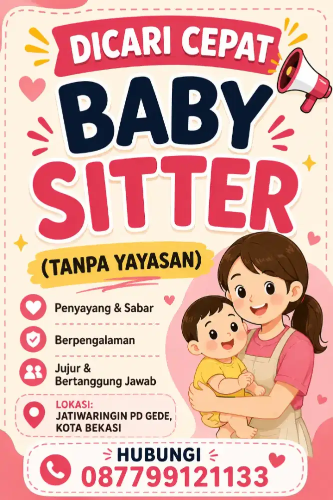 LOWONGAN BABYSITTER / ART