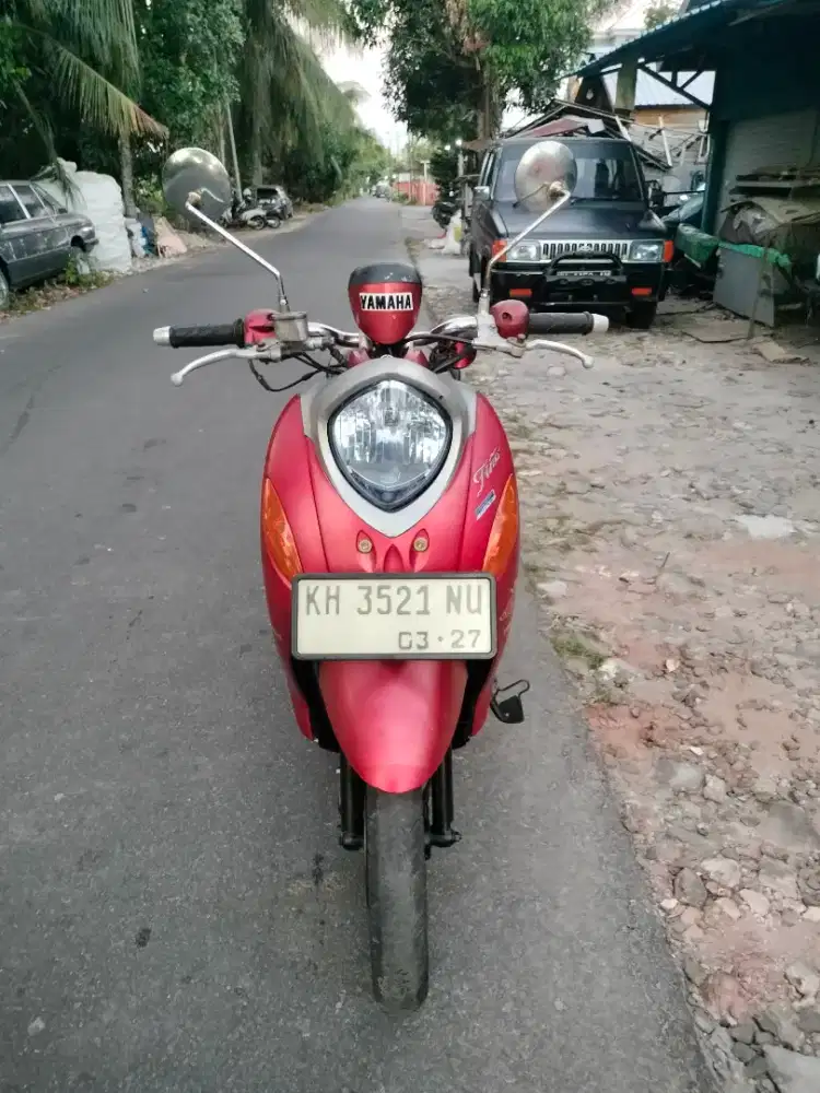 Yamaha Fino Grande Classic Blue Core FI Tahun 2017