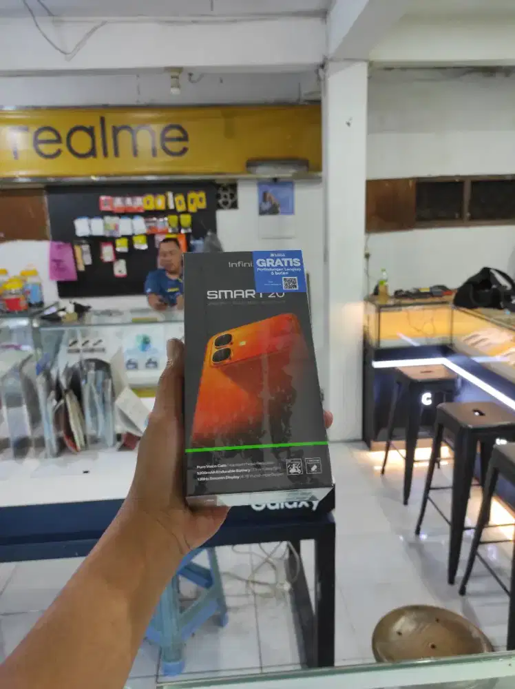 [ Fast respon WA ] Infinix Smart 20 4+4/64 Garansi resmi 1thn