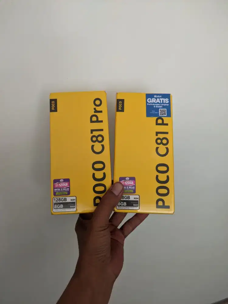[ Fast respon WA ] Poco C81 Pro 4+4/128 Garansi resmi 15bln