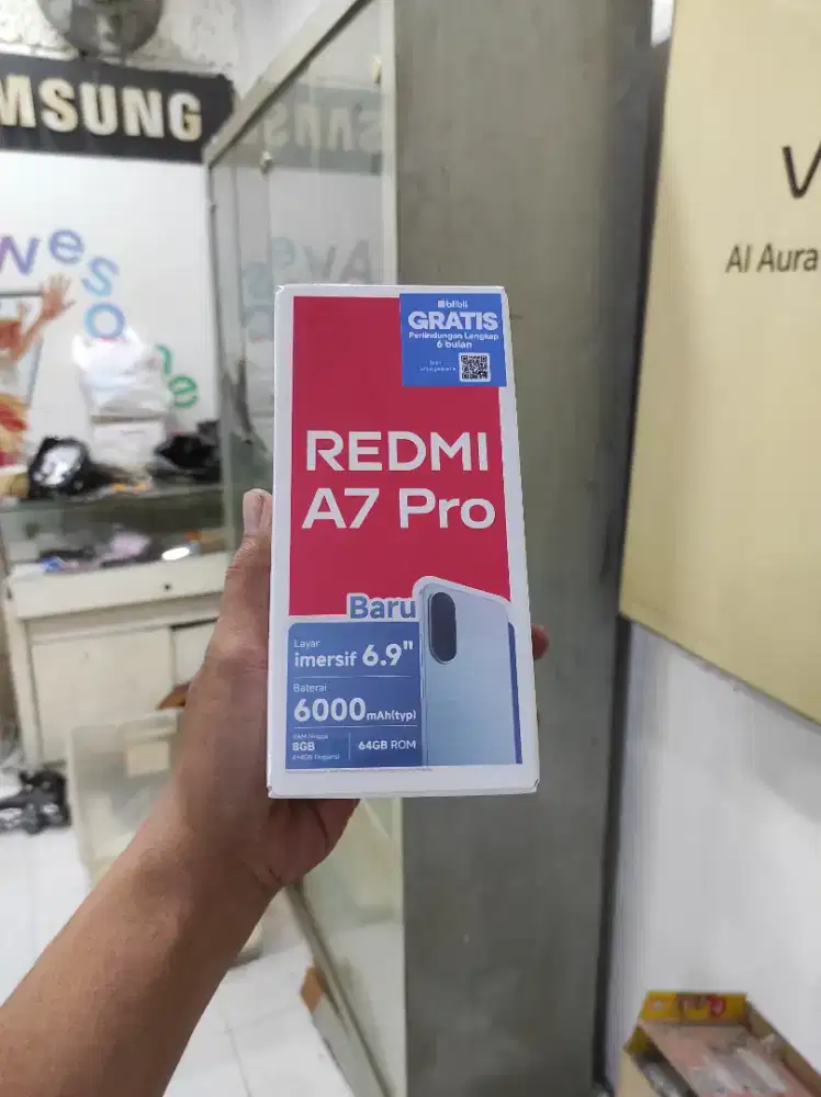 [ Fast respon WA ] Xiaomi Redmi A7 Pro 4+4/64 Garansi resmi 15bln