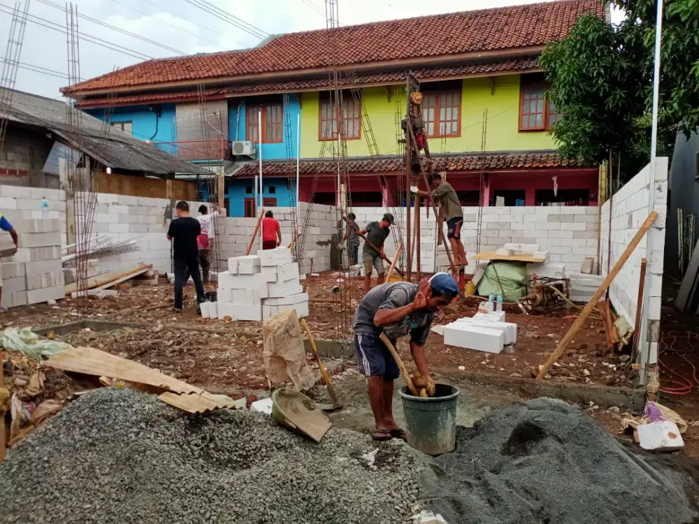 Jasa tukang bangunan sipil borongan