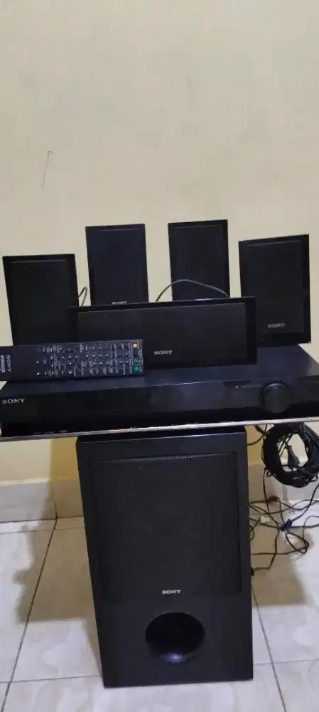 Sony home teather mulus normal siap pakai