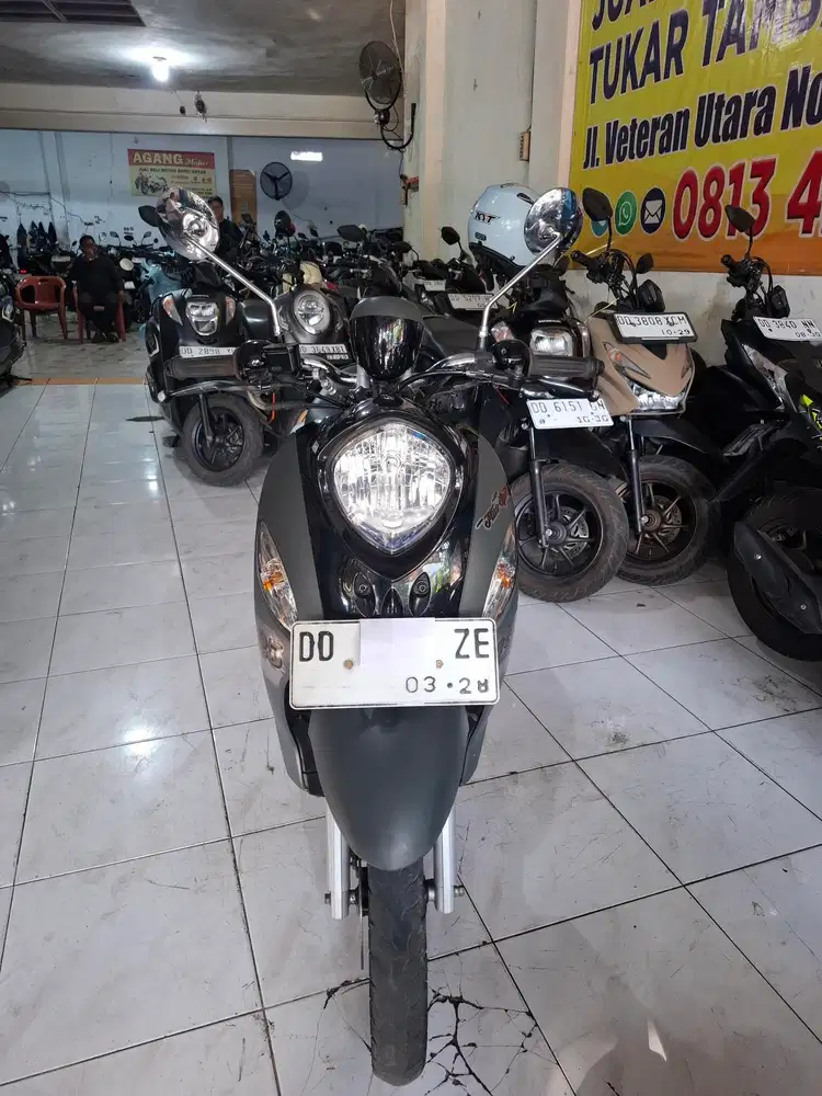Yamaha Fino 125cc 2023 Abu-Abu