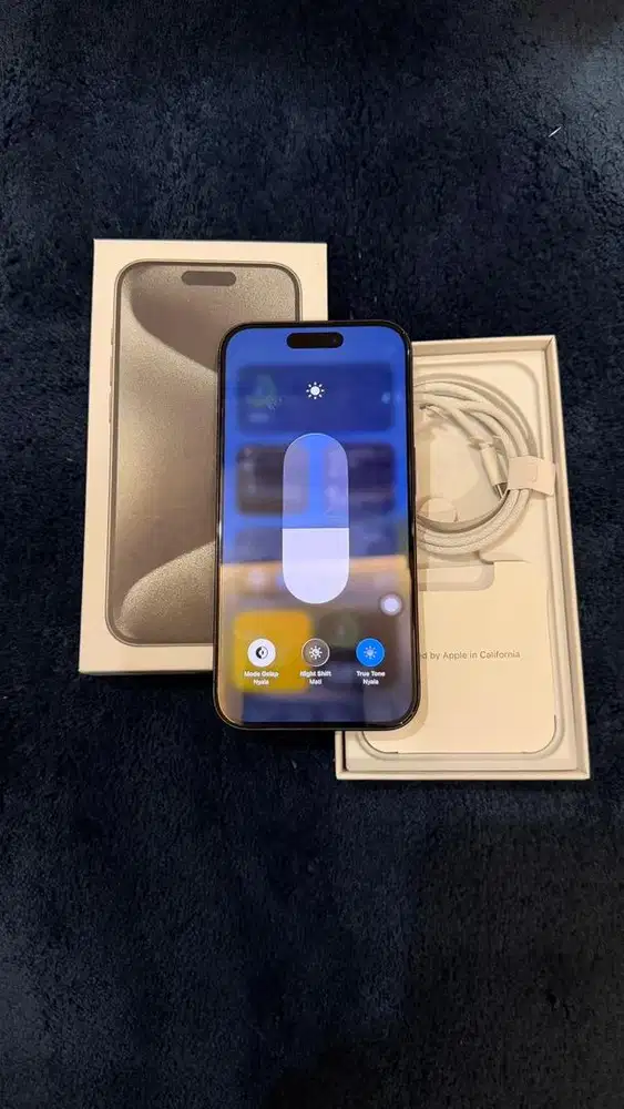 Iphone 15 Pro 128GB Black Terdaftar Lengkap